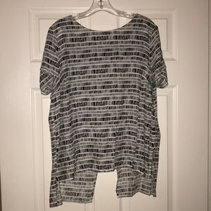Old Navy open back blouse